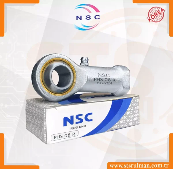 PHS 08 R NSC Mafsal [ 8×1.25 Sağ Diş] – STS Rulman