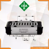 Steelworks All the way from the converter to the ladle turret, mold, and curved mold caster, through to the cooling bed, the Schaeffler portfolio can provide the right plain bearings. Special spherical plain bearings with Durotect P coating for converter bearing arrangements Steel is produced from pig iron in converters. A filled converter vessel has a total mass of up to approximately 2,000 t. Durable plain bearings are used to mount the vessel in the supporting ring, which in turn is supported in the converter housing with a swivel facility for the casting process. As a result of the slow swivel motions occurring under a heavy weight and shock loads, the bearings must have an extraordinarily high static load carrying capacity. For this reason, Schaeffler offers spherical plain bearings with a special Durotect P coating.