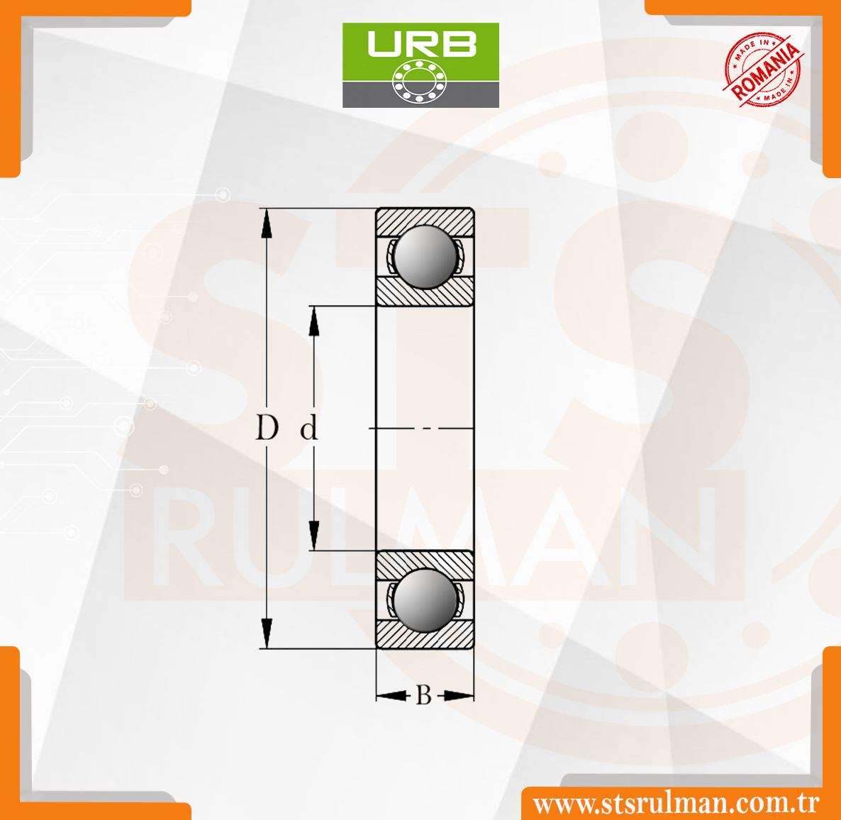 UBR_ 1605 SERİSİ -TEKNİK-RESİM _