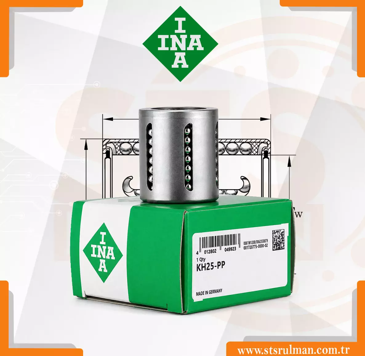 KH 40- PP İNA-STS RULMAN -İNA-
